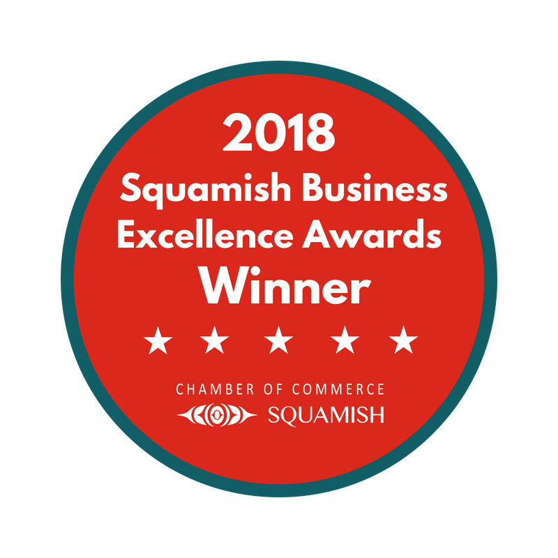 2018 Squamish Business Excellence Award Winner